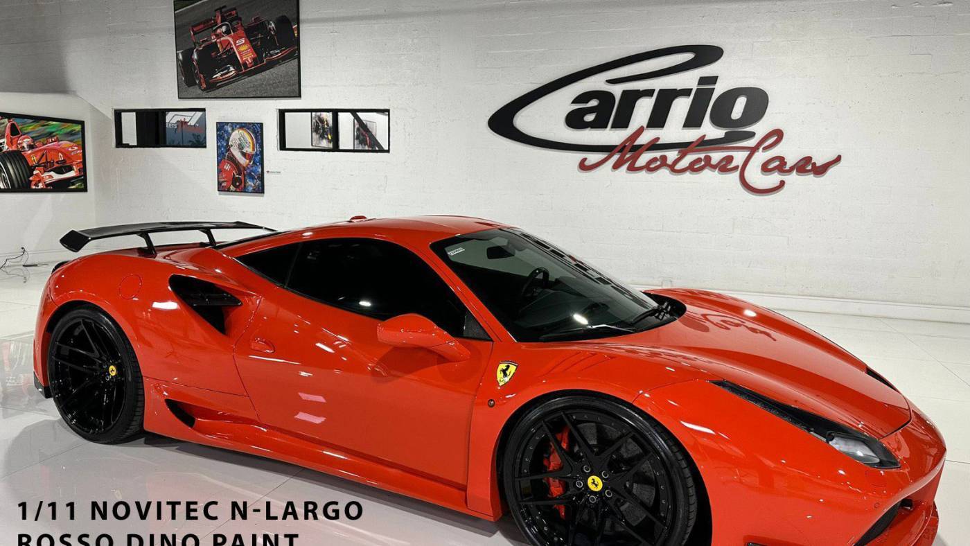2018 Ferrari 488 GTB — Coupe — 2,894 mi — Fort Lauderdale, FL