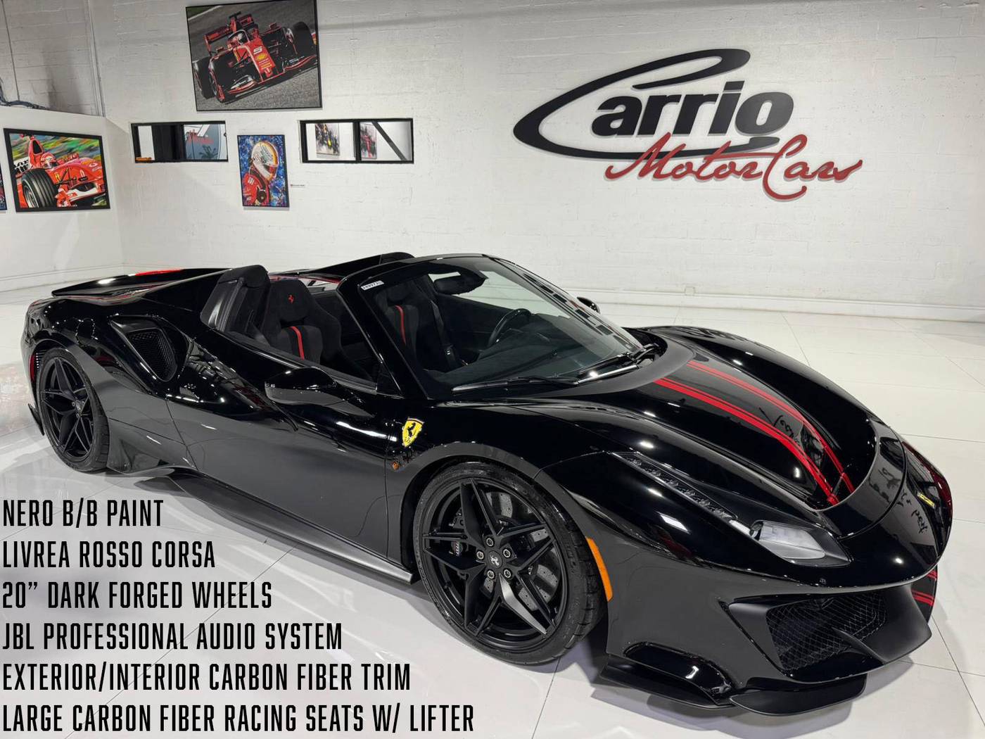 2020 Ferrari 488 Pista — Convertible — 959 mi — Fort Lauderdale, FL