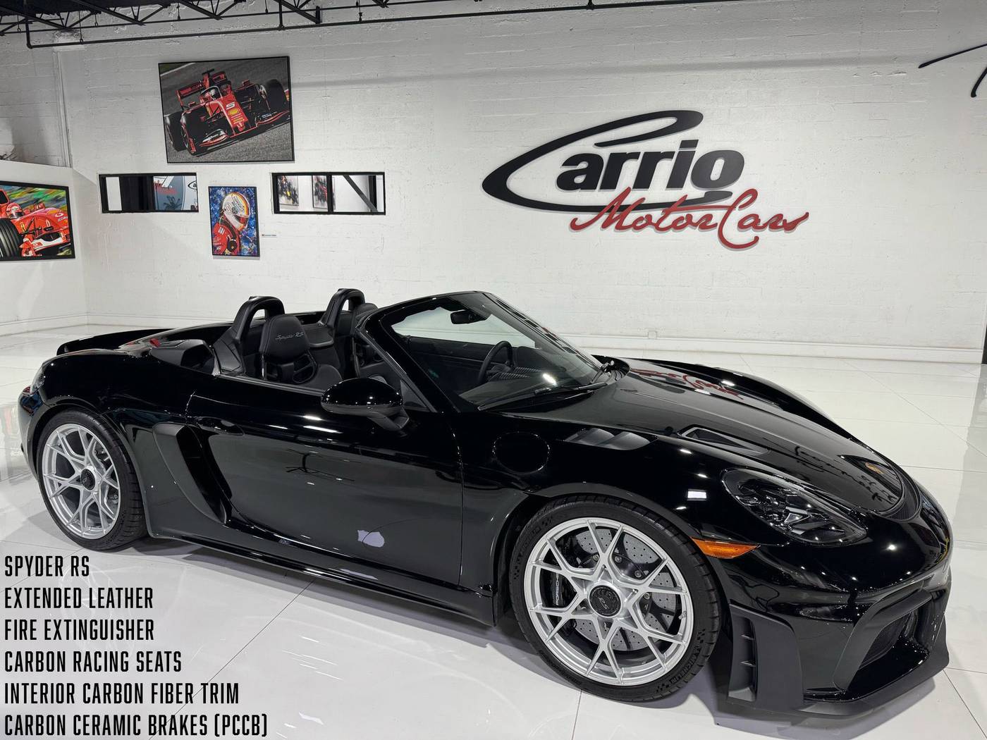 2024 Porsche 718 Boxster RS Spyder — Convertible — 876 mi — Fort Lauderdale, FL