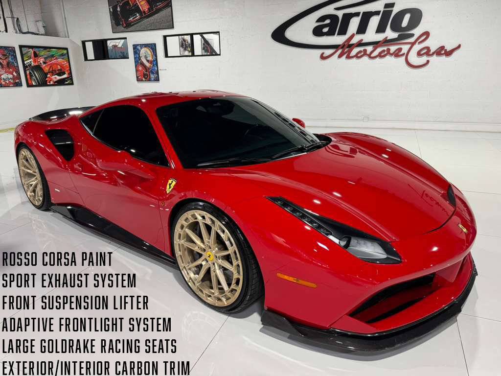 2018 Ferrari 488 GTB — Coupe — 8,048 mi — Fort Lauderdale, FL