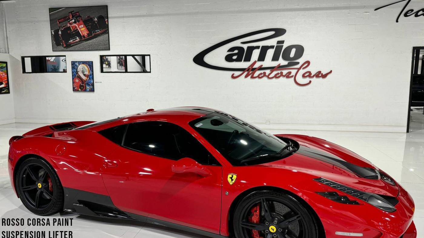 2014 Ferrari 458 Italia Speciale — Coupe — 8,157 mi — Fort Lauderdale, FL