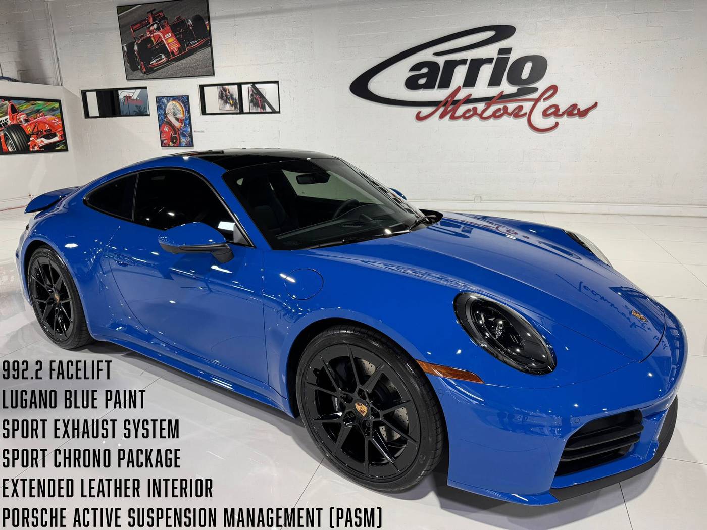 2025 Porsche 911 Carrera — Coupe — 1,998 mi — Fort Lauderdale, FL