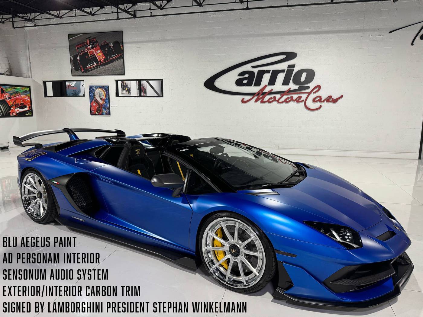2021 Lamborghini Aventador SVJ — Convertible — 6,048 mi — Fort Lauderdale, FL