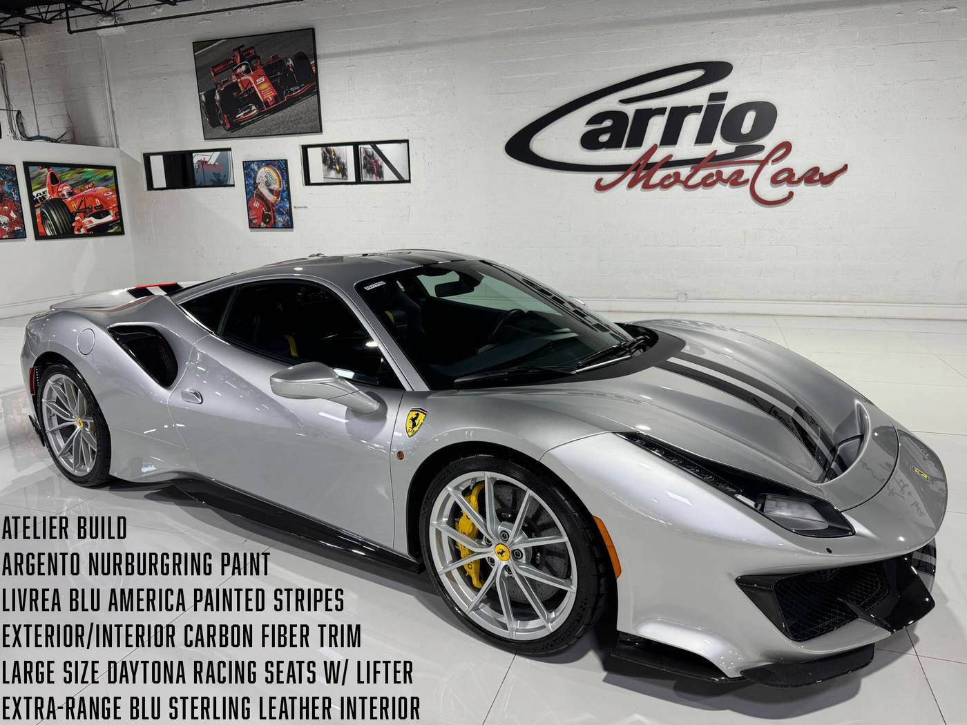 2020 Ferrari 488 Pista — Coupe — 3,982 mi — Fort Lauderdale, FL