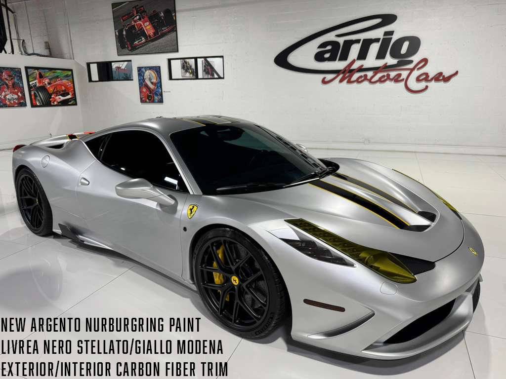 2014 Ferrari 458 Italia Speciale — Coupe — 21,664 mi — Fort Lauderdale, FL