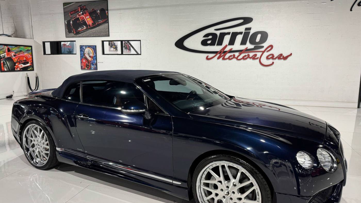 2013 Bentley Continental GT V8 — Convertible — 26,535 mi — Fort Lauderdale, FL