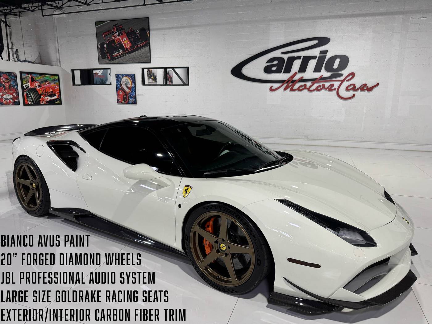 2016 Ferrari 488 GTB — Coupe — 18,490 mi — Fort Lauderdale, FL