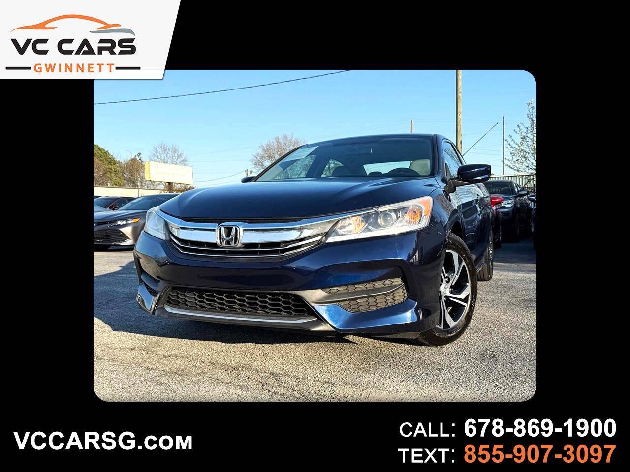 2017 Honda Accord LX — Sedan — 132,206 mi — Duluth, GA