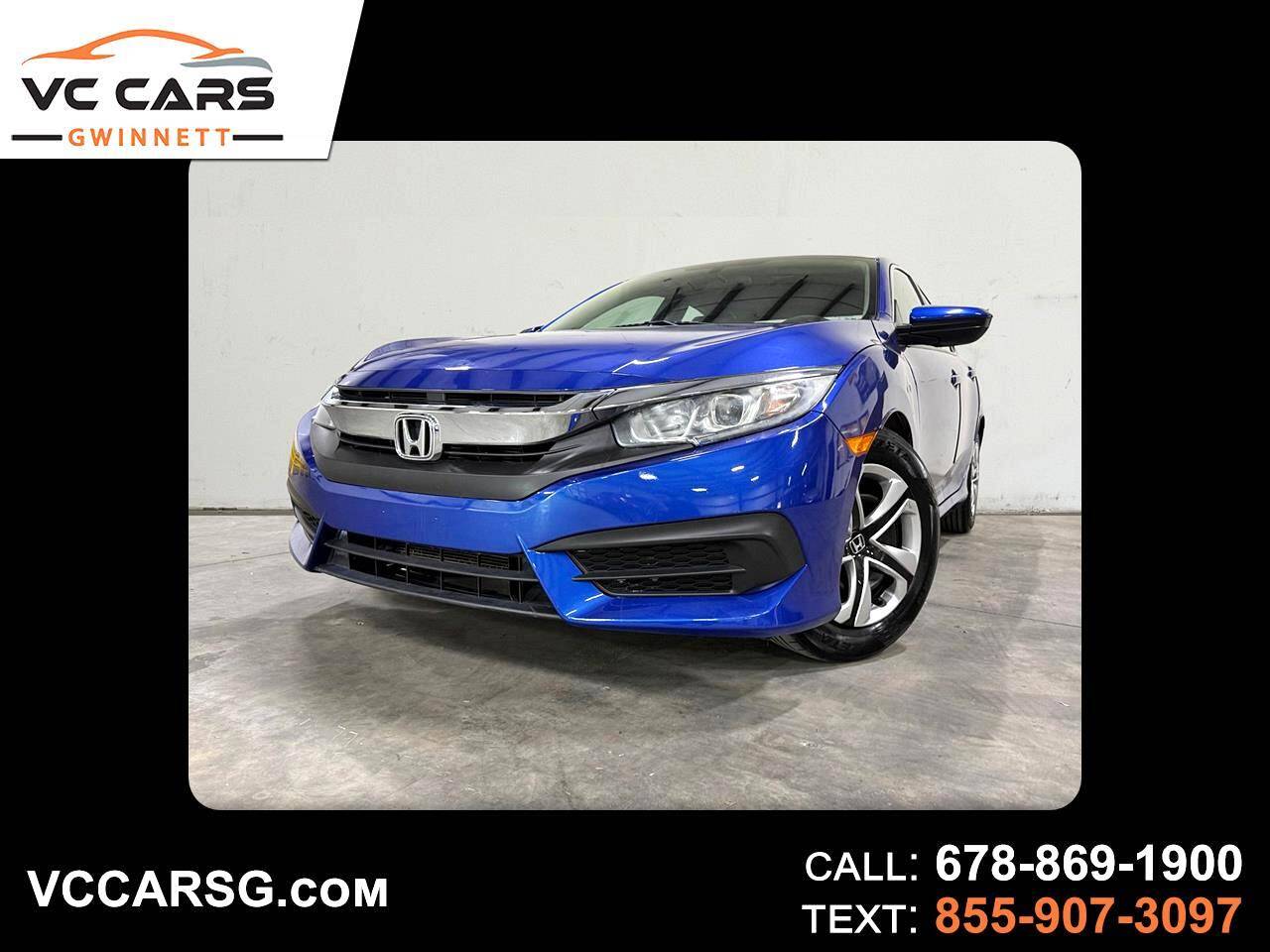 2018 Honda Civic LX — Sedan — 78,180 mi — Duluth, GA