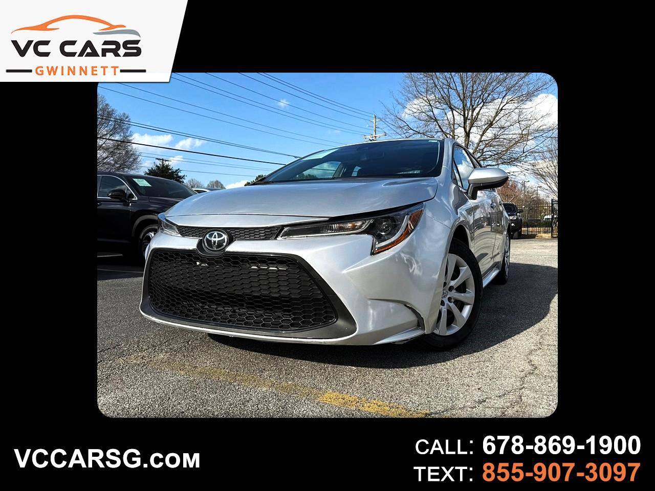 2021 Toyota Corolla LE — Sedan — 96,902 mi — Duluth, GA