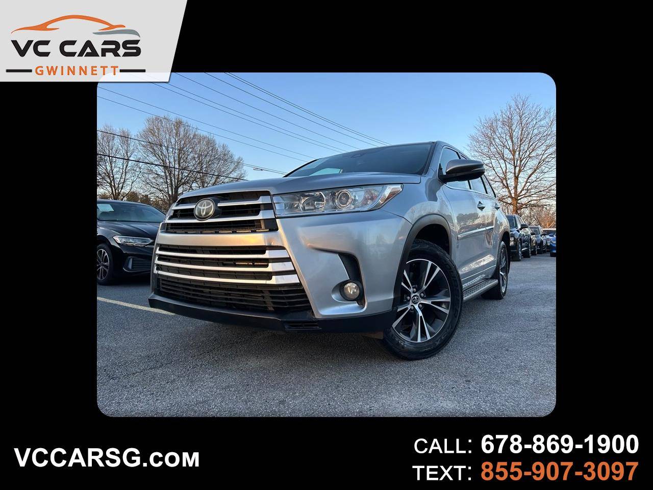 2018 Toyota Highlander LE Plus — SUV — 91,973 mi — Duluth, GA