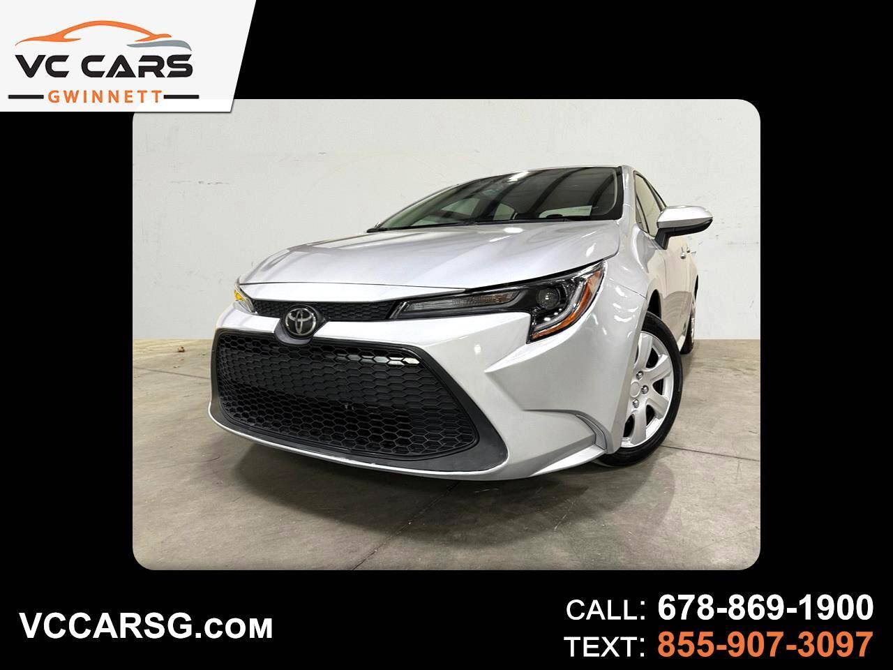 2021 Toyota Corolla LE — Sedan — 61,582 mi — Duluth, GA