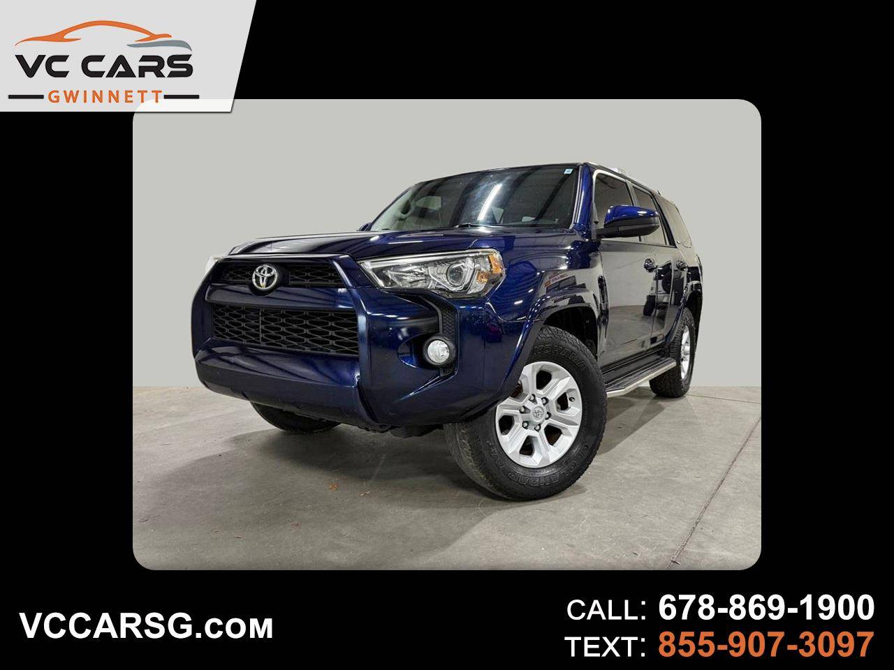 2015 Toyota 4Runner SR5 — SUV — 127,684 mi — Duluth, GA
