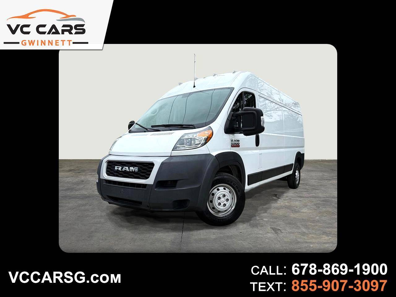 2021 Ram ProMaster Cargo Van 2500 — Cargo Van — 66,367 mi — Duluth, GA