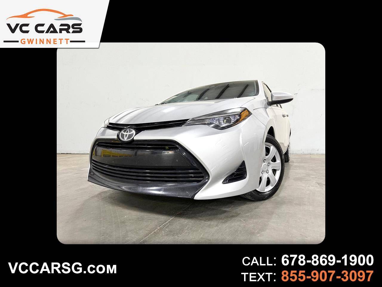 2017 Toyota Corolla LE — Sedan — 123,961 mi — Duluth, GA