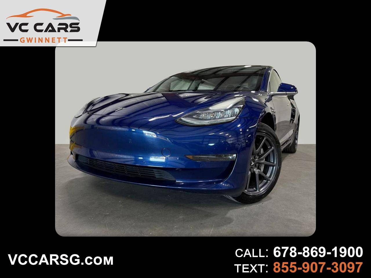 2018 Tesla Model 3 Long Range — Sedan — 91,721 mi — Duluth, GA