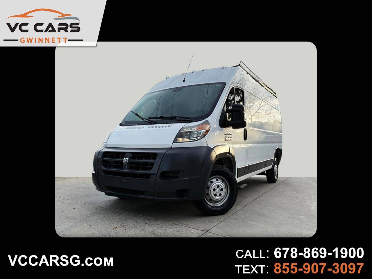 2017 Ram ProMaster Cargo Van 2500 — Cargo Van — 141,316 mi — Duluth, GA