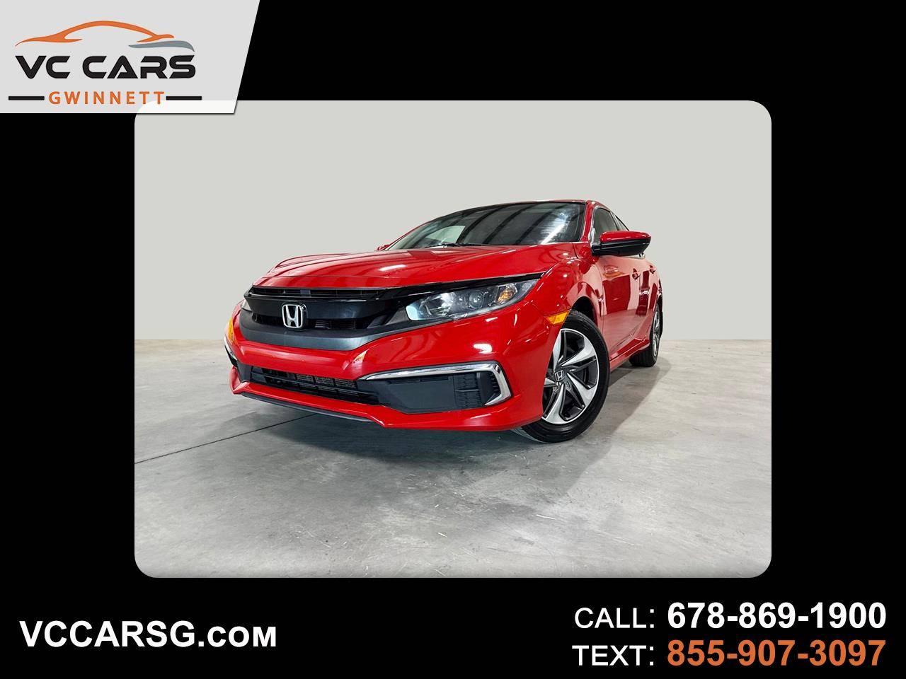 2020 Honda Civic LX — Sedan — 77,913 mi — Duluth, GA