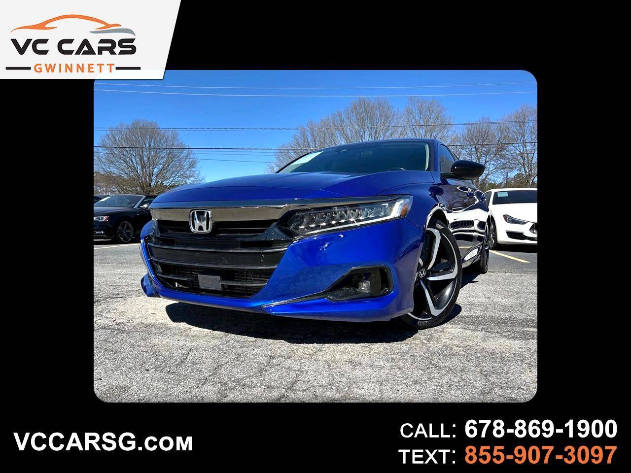 2022 Honda Accord Sport SE — Sedan — 100,741 mi — Duluth, GA