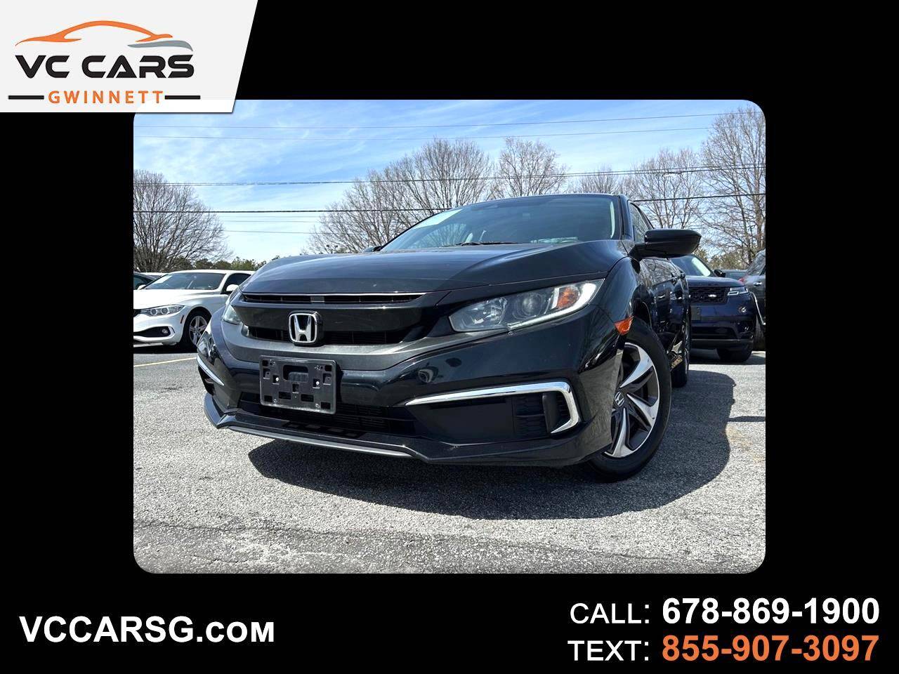 2019 Honda Civic LX — Sedan — 67,592 mi — Duluth, GA