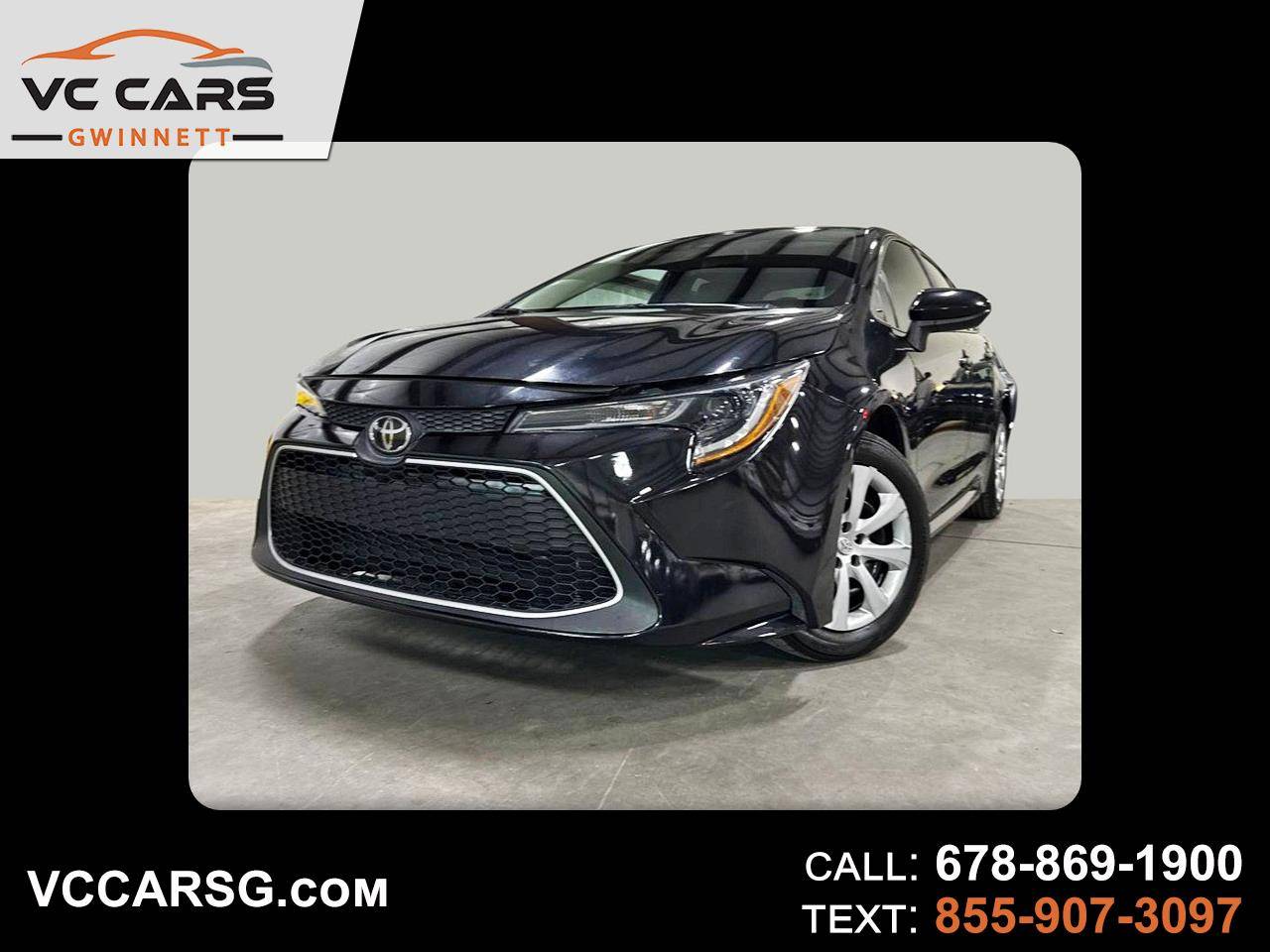 2022 Toyota Corolla LE — Sedan — 75,762 mi — Duluth, GA