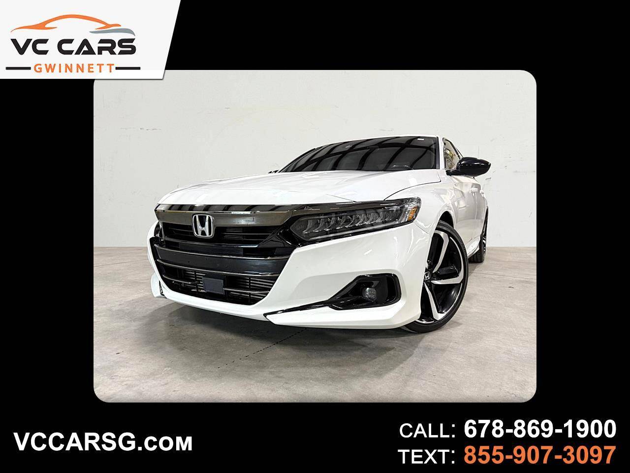 2021 Honda Accord Sport — Sedan — 62,273 mi — Duluth, GA