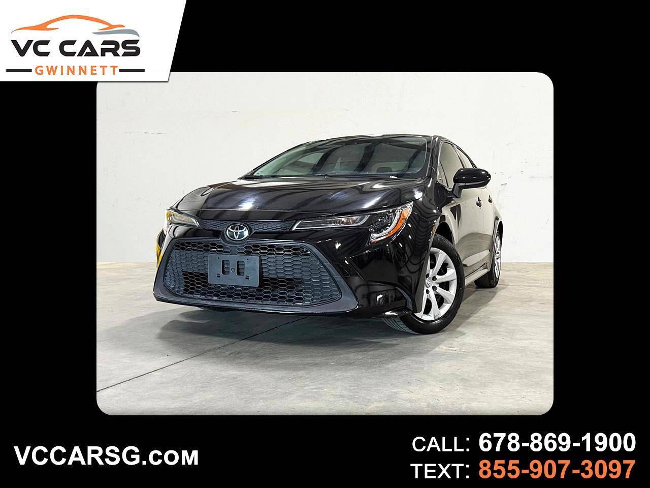 2021 Toyota Corolla LE — Sedan — 51,738 mi — Duluth, GA