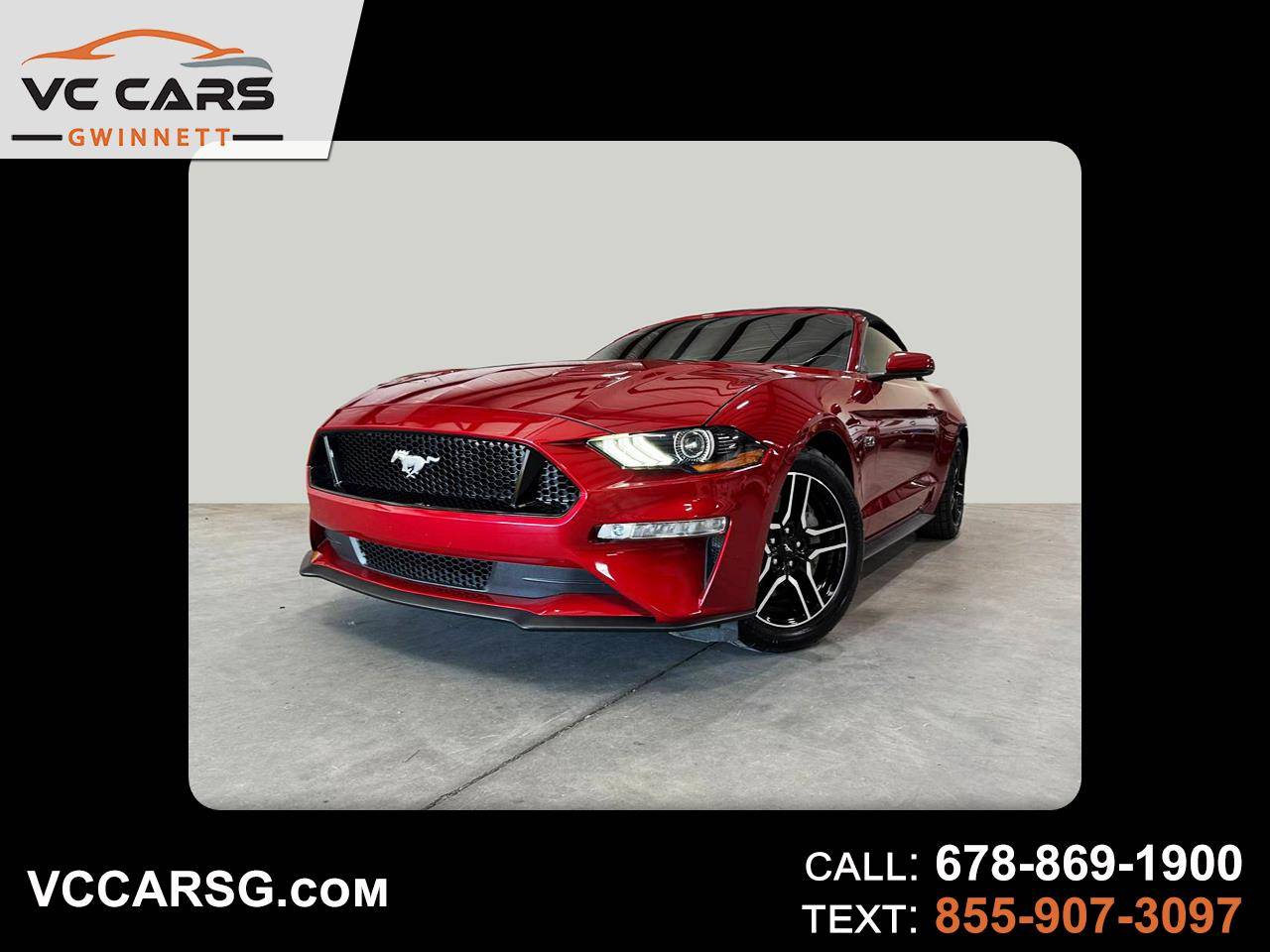 2020 Ford Mustang GT Premium — Convertible — 33,564 mi — Duluth, GA