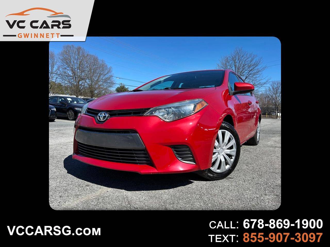 2016 Toyota Corolla LE — Sedan — 127,353 mi — Duluth, GA