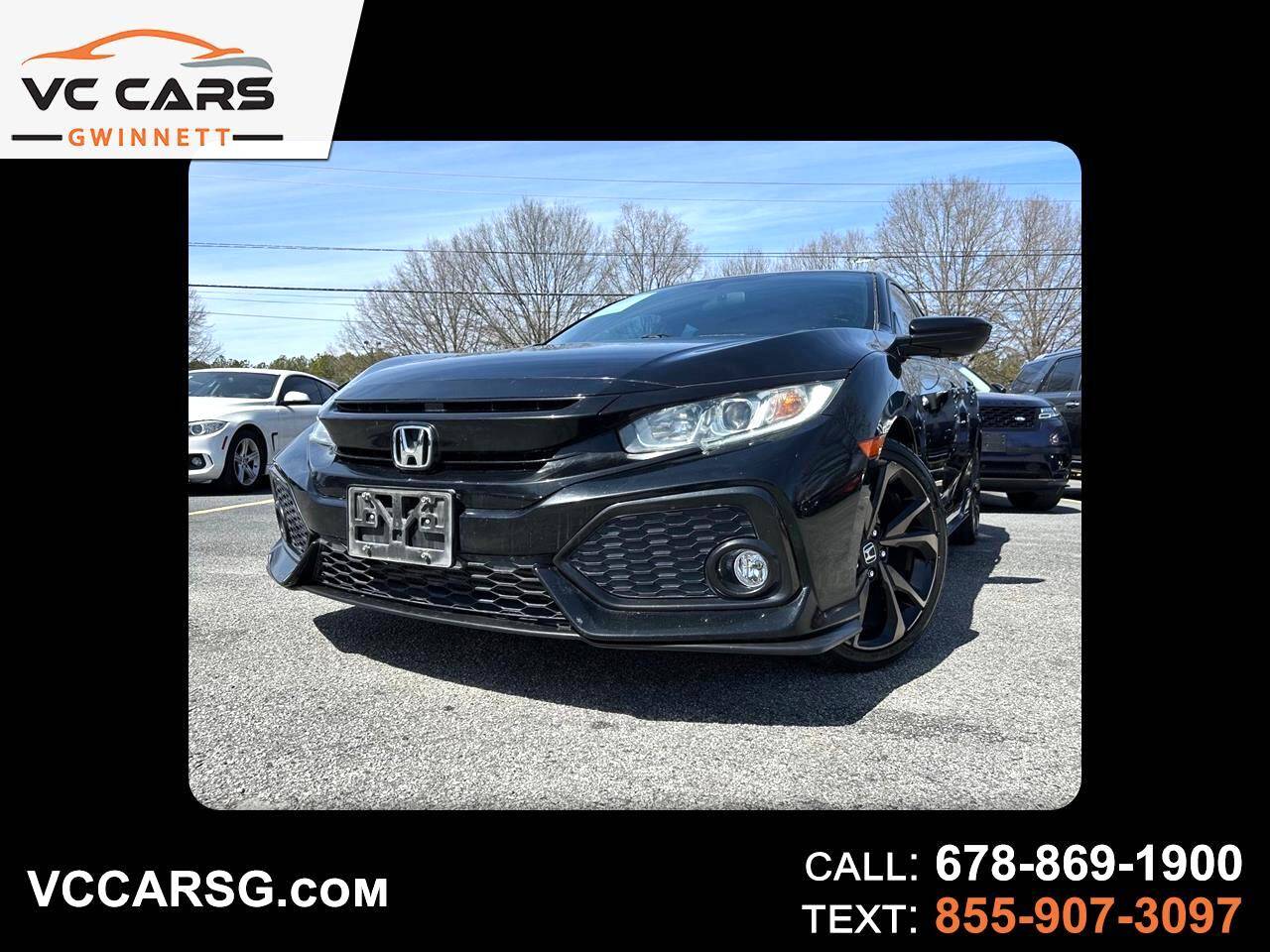 2018 Honda Civic Sport — Hatchback — 120,598 mi — Duluth, GA