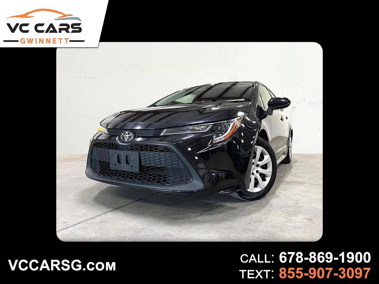 2021 Toyota Corolla LE — Sedan — 107,942 mi — Duluth, GA