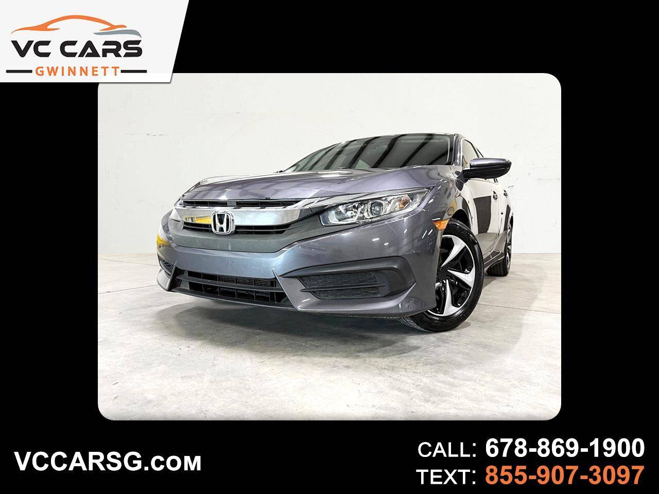 2017 Honda Civic LX — Sedan — 128,212 mi — Duluth, GA