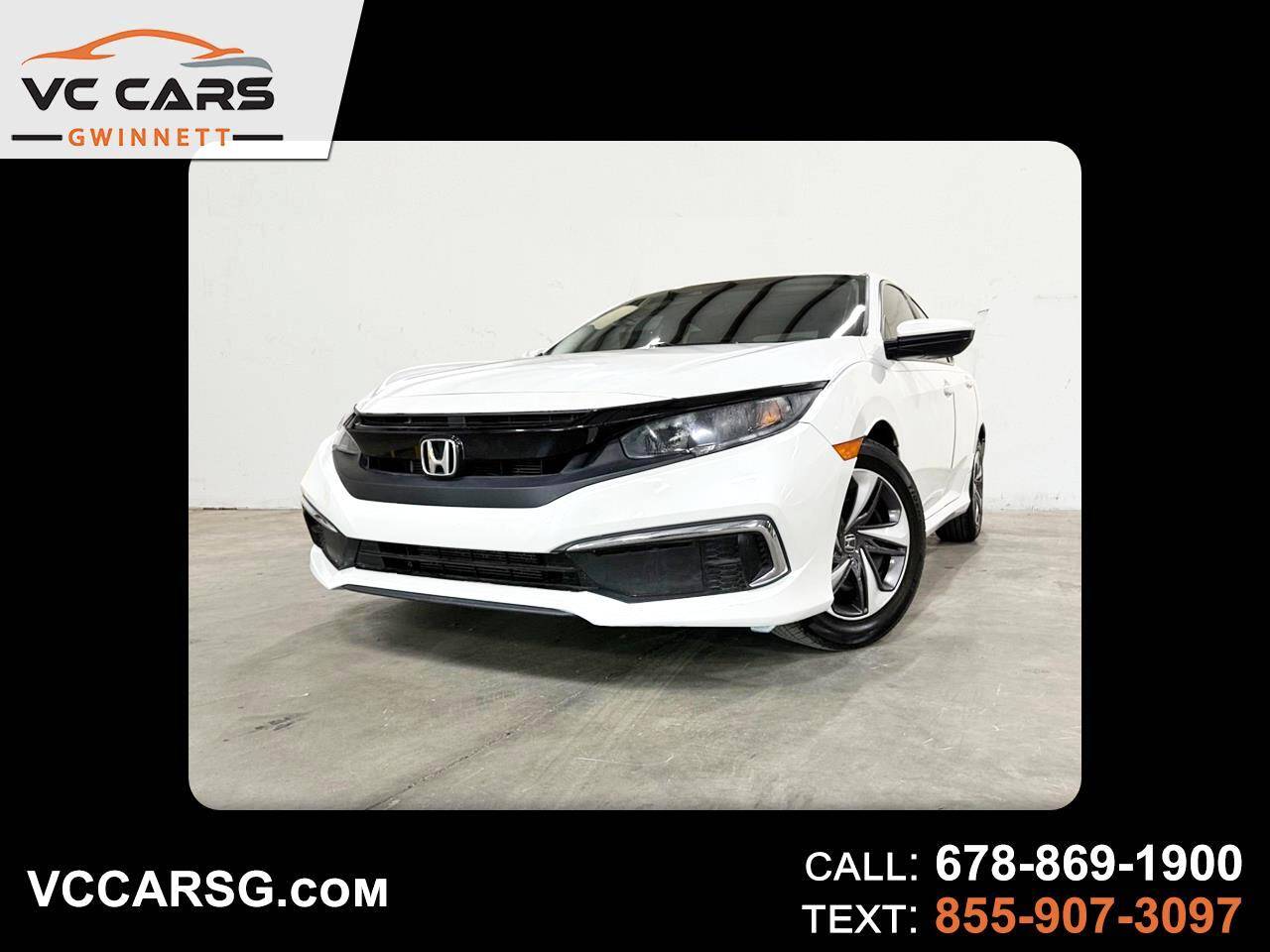 2020 Honda Civic LX — Sedan — 112,662 mi — Duluth, GA