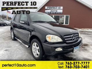 2003 Mercedes Benz M Class 4d Sport Utility Ml350