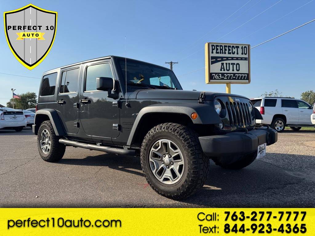 2016 Jeep Wrangler Sport — SUV — 75,601 mi — Spring Lake Park, MN