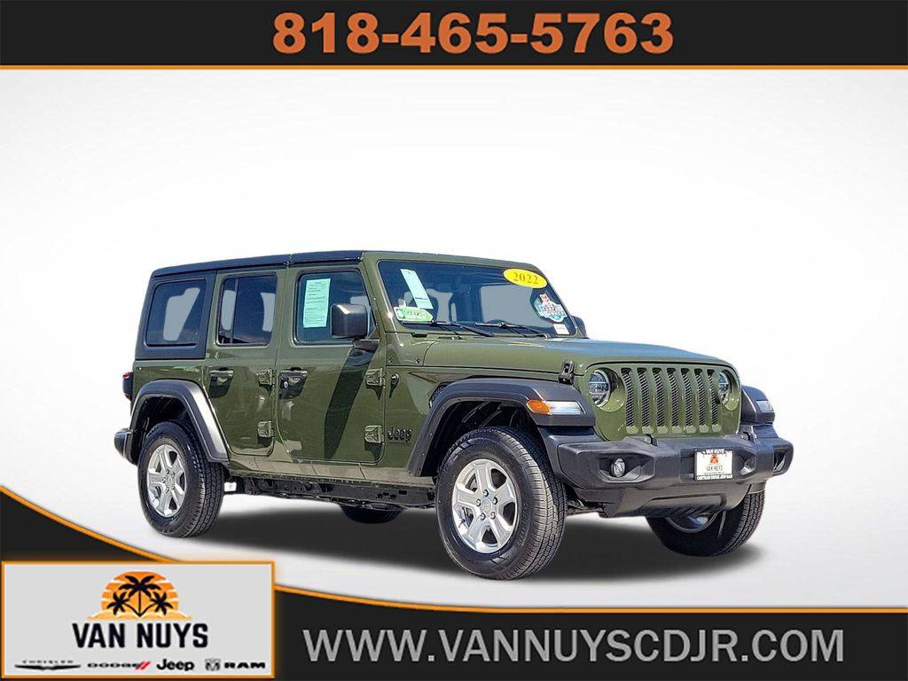 2022 Jeep Wrangler Sport S — SUV — 58,178 mi — Van Nuys, CA