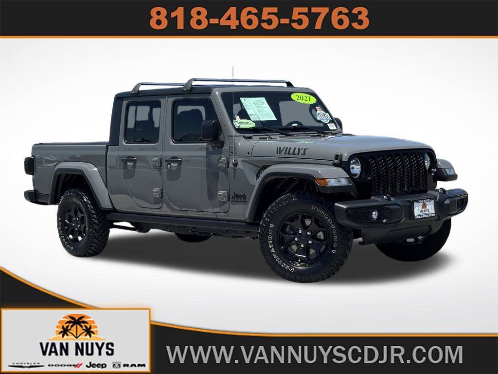 2021 Jeep Gladiator Willys — Pickup Truck — 14,584 mi — Van Nuys, CA