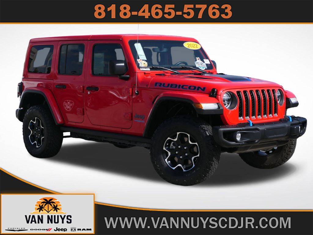 2022 Jeep Wrangler Rubicon 4xe — SUV — 14,780 mi — Van Nuys, CA