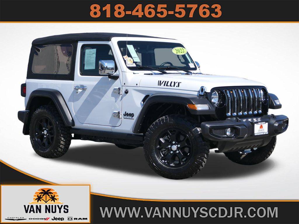 2022 Jeep Wrangler Willys Sport — SUV — 15,240 mi — Van Nuys, CA