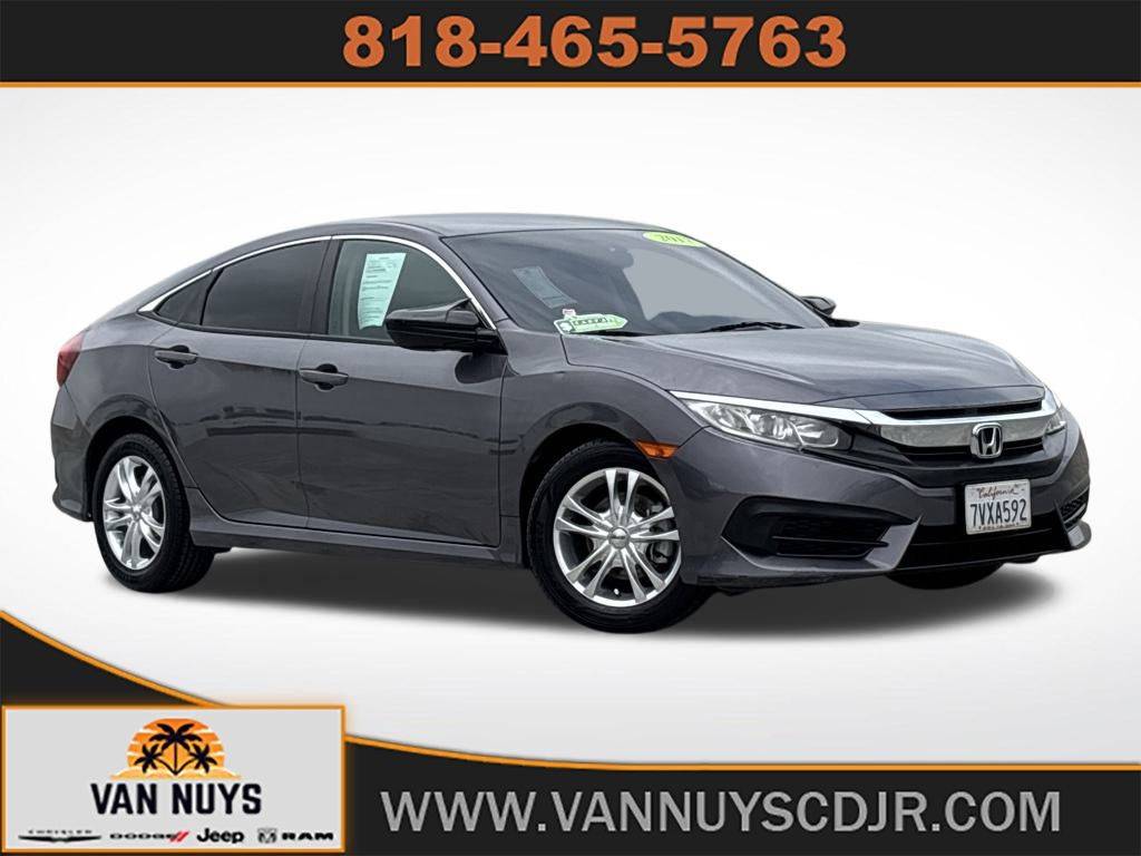 2017 Honda Civic LX — Sedan — 162,947 mi — Van Nuys, CA