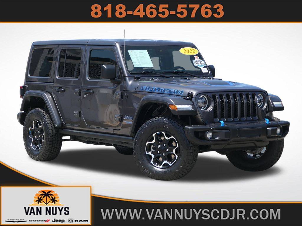 2022 Jeep Wrangler Rubicon 4xe — SUV — 33,885 mi — Van Nuys, CA