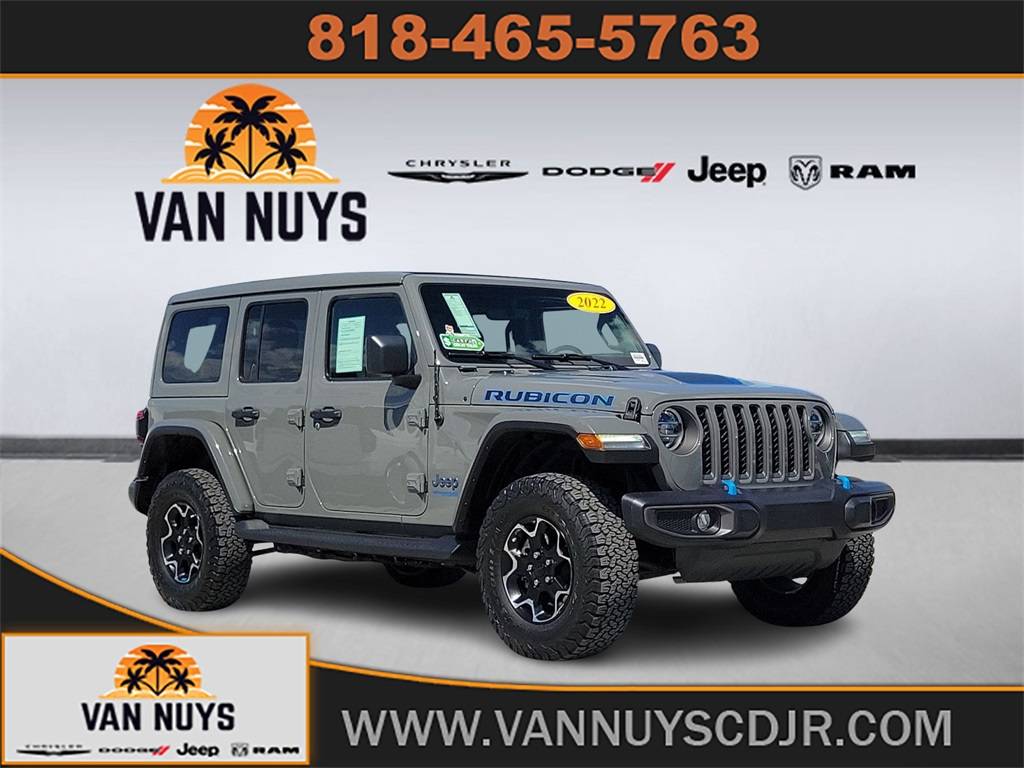 2022 Jeep Wrangler Rubicon 4xe — SUV — 10,853 mi — Van Nuys, CA