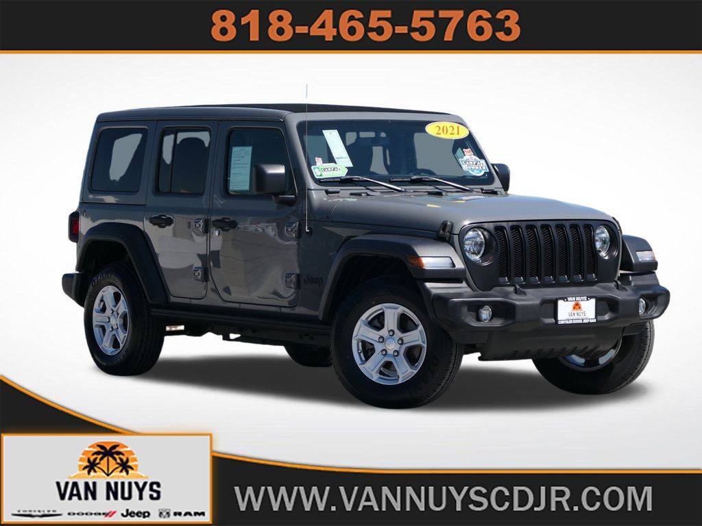 2021 Jeep Wrangler Sport S — SUV — 40,500 mi — Van Nuys, CA