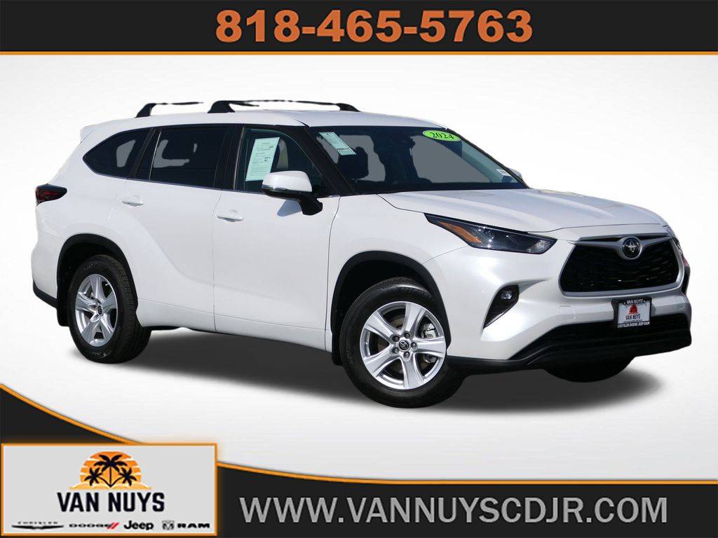 2024 Toyota Highlander LE — SUV — 19,963 mi — Van Nuys, CA