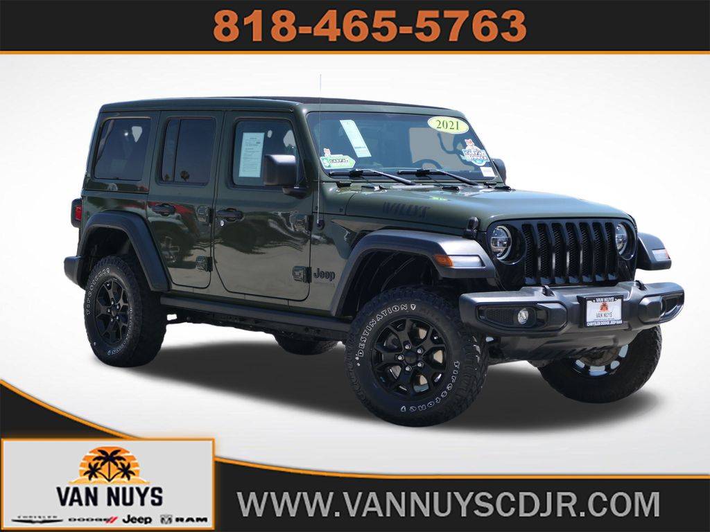 2021 Jeep Wrangler Willys — SUV — 49,547 mi — Van Nuys, CA
