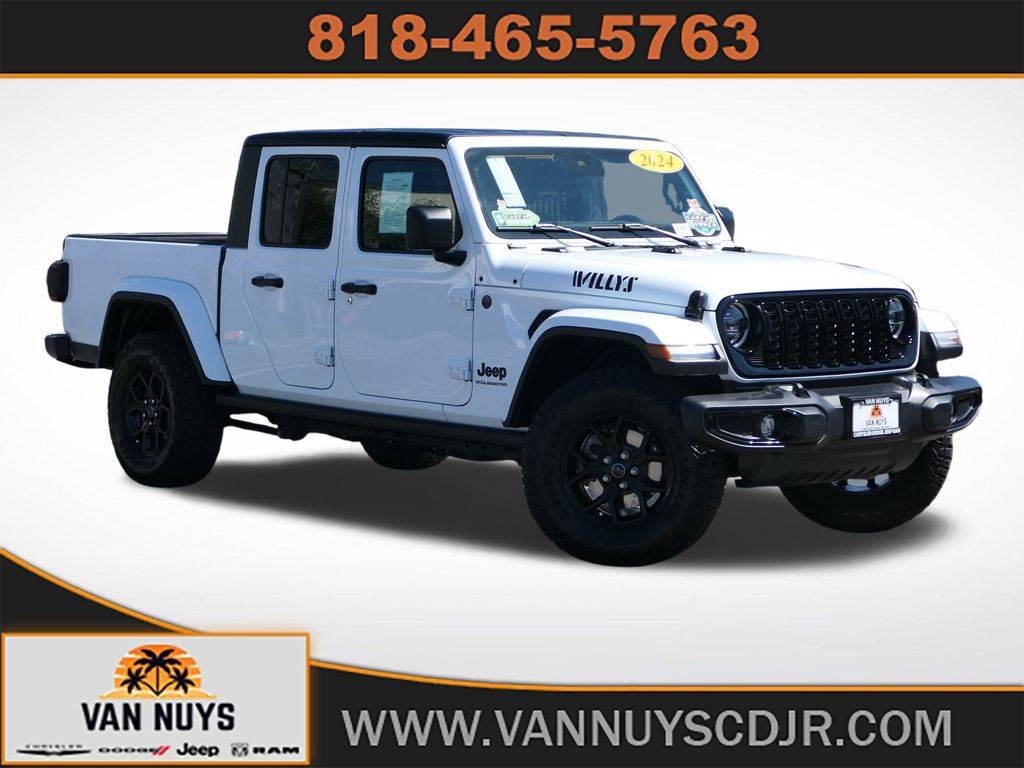 2024 Jeep Gladiator Willys — Pickup Truck — 6,482 mi — Van Nuys, CA