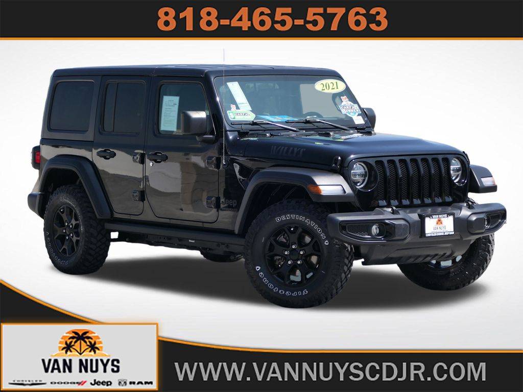 2021 Jeep Wrangler Willys — SUV — 25,637 mi — Van Nuys, CA