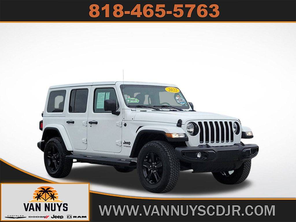 2022 Jeep Wrangler Sahara Altitude — SUV — 17,237 mi — Van Nuys, CA