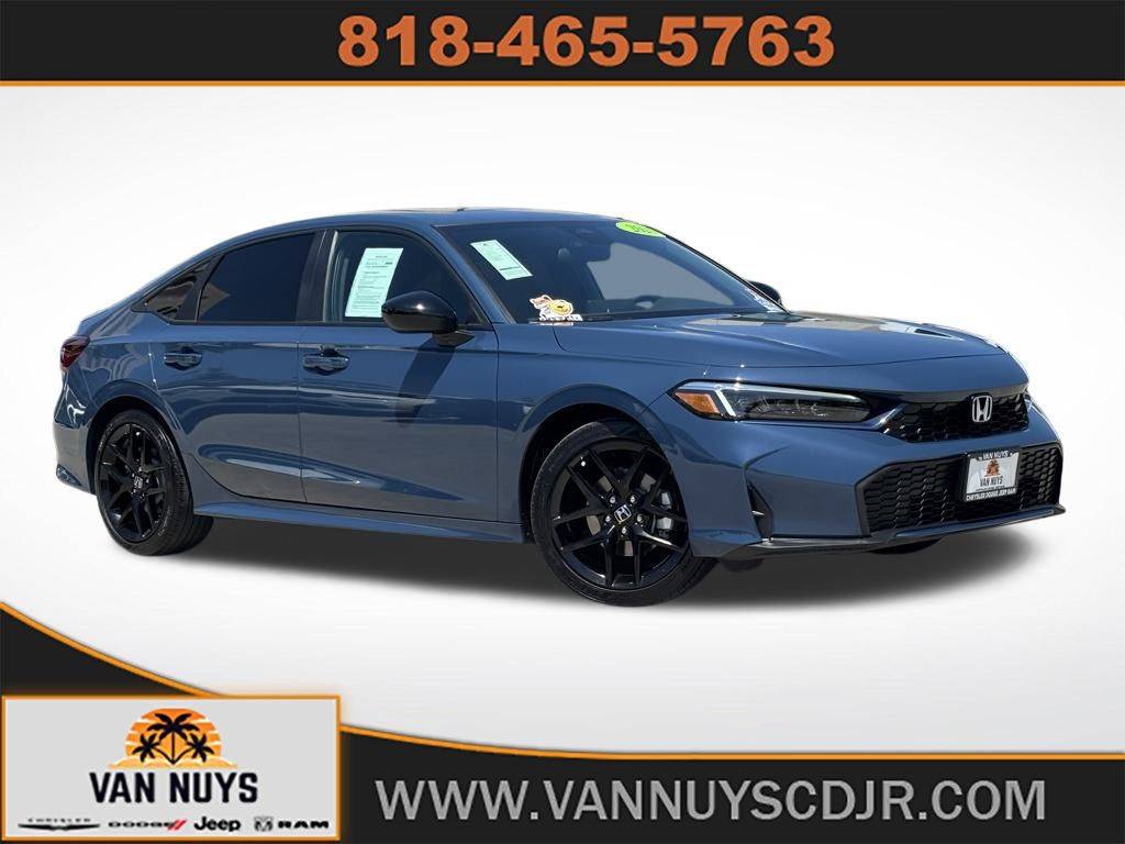 2025 Honda Civic Hybrid Sport — Sedan — 13,298 mi — Van Nuys, CA