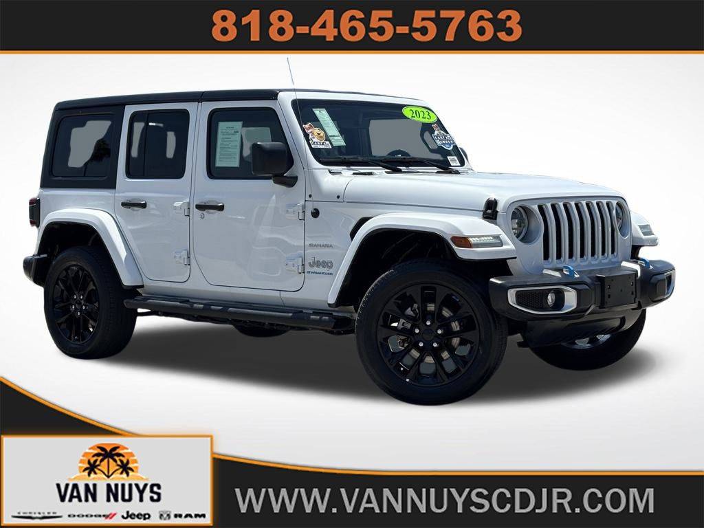 2023 Jeep Wrangler Sahara 4xe — SUV — 34,604 mi — Van Nuys, CA